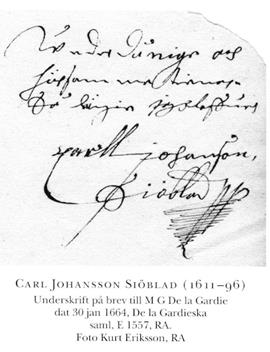 SBL äger inga bilder och kan därför ej erbjuda kopior
eller ge tillstånd till reproduktion. För mer information
om bilder, se under fliken "Om databasen"